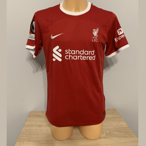 Liverpool férfi szurkolói mez 2023/24 ×hazai-EL-SZOBOSZLAI #8× L