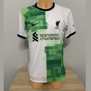 Liverpool férfi szurkolói mez 2023/24 ×vendég-PL-SZOBOSZLAI #8× M/XL