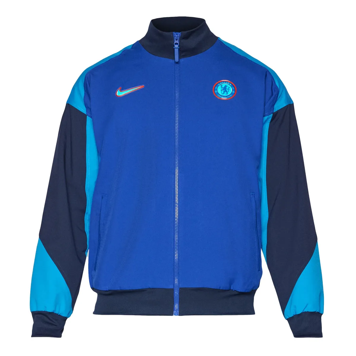 Chelsea férfi széldzseki 2025/26 ×sötétkék×