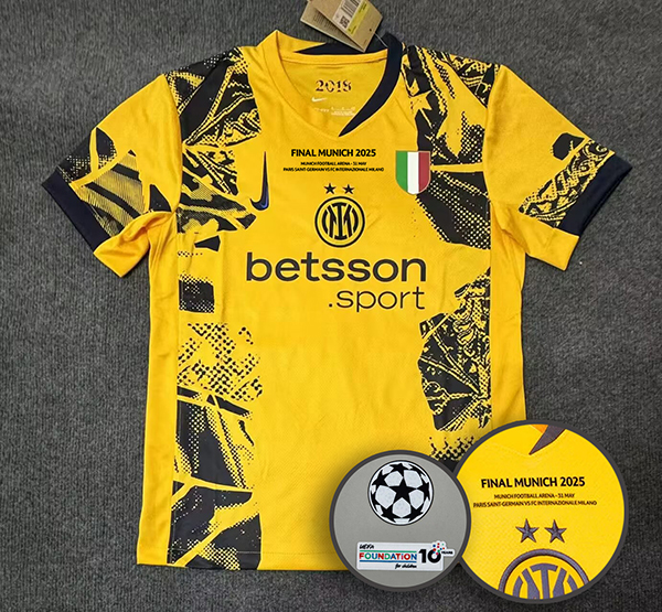 Inter Milan férfi szurkolói mez 2024/25 ×3.számú BL döntős×
