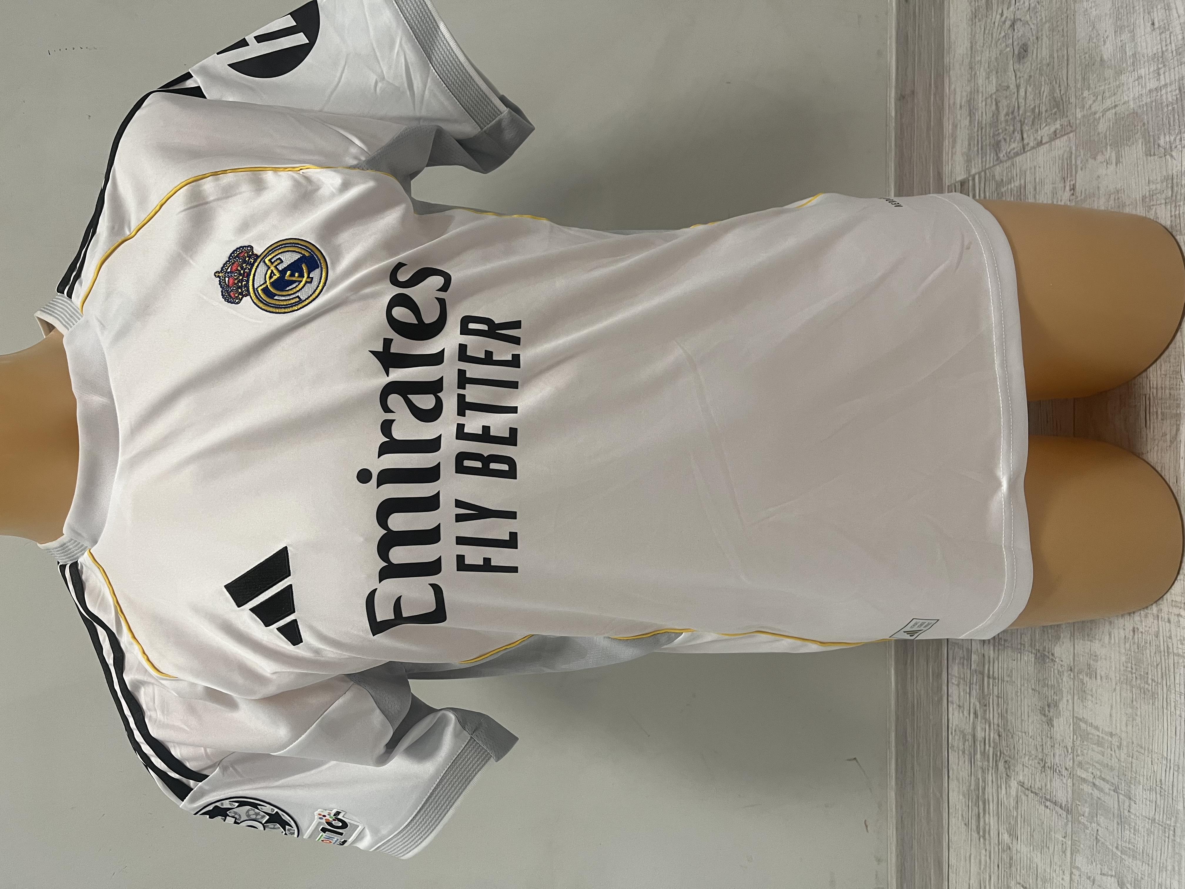 Real Madrid férfi szurkolói mez 2025/26 ×hazai-MBAPPÉ #10× S