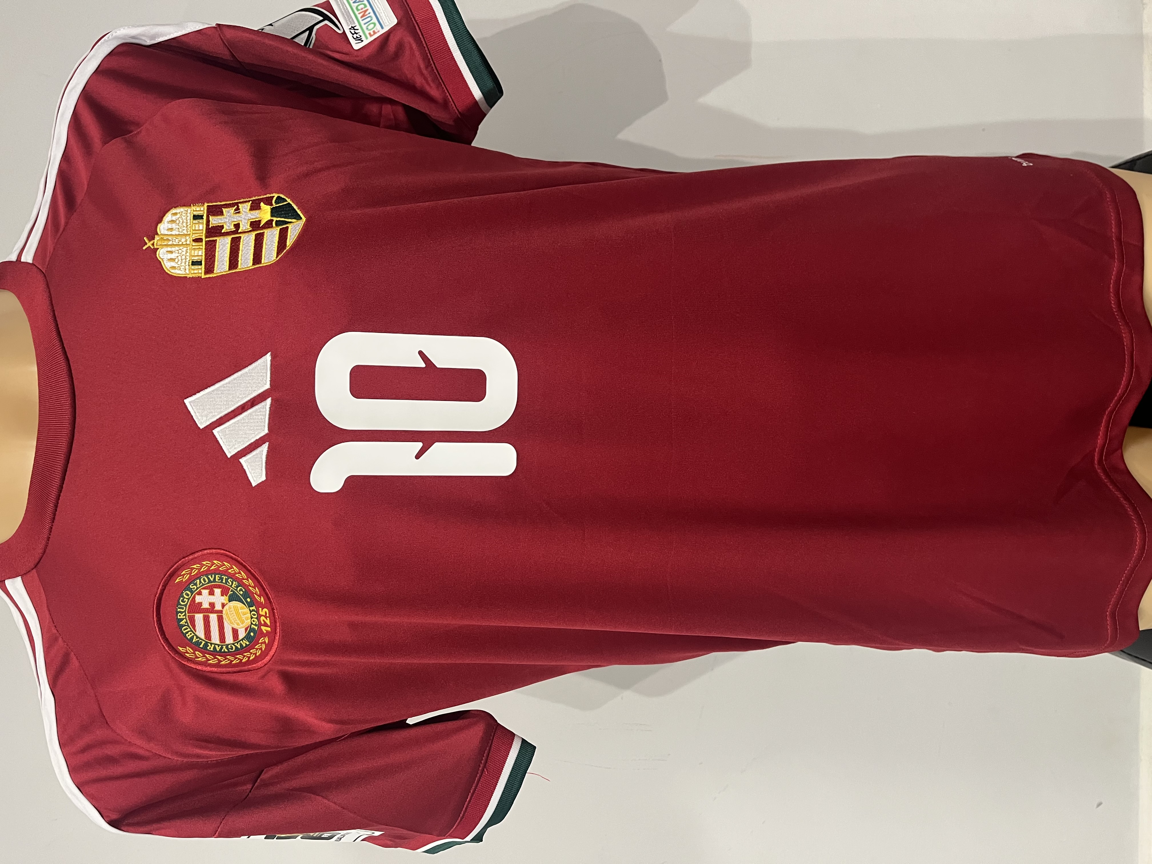 Magyarország férfi szurkolói mez 2026 ×hazai-WCQ26 logó+Szoboszlai #10× L/XXL