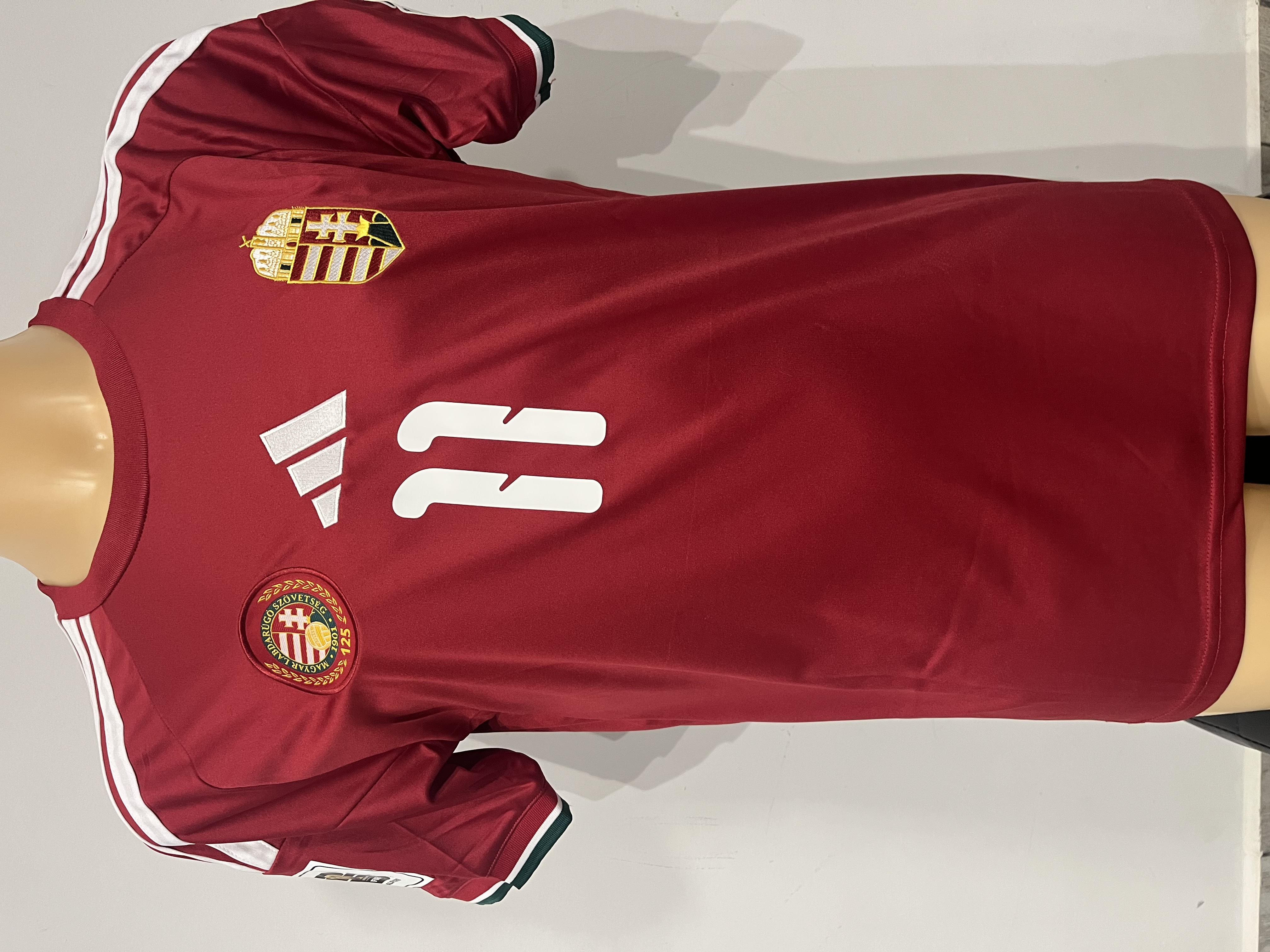 Magyarország férfi szurkolói mez 2026 ×hazai-WCQ26 logó+Kerkez #11× L