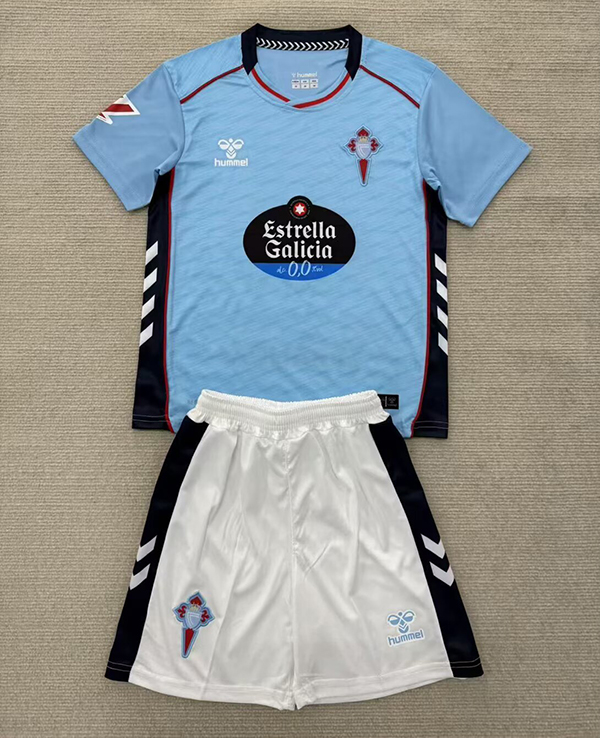 Celta Vigo gyerek mez+nadrág 2025/26 ×hazai/vendég/3.számú×