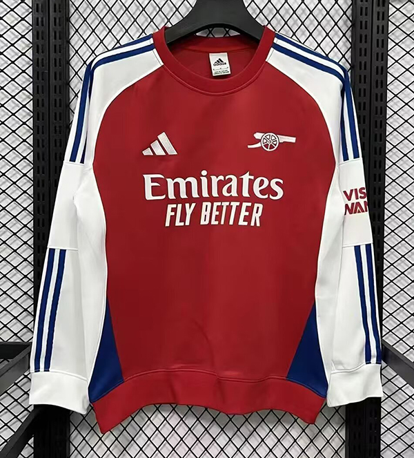 Arsenal férfi pulóver 2025/26 ×piros×